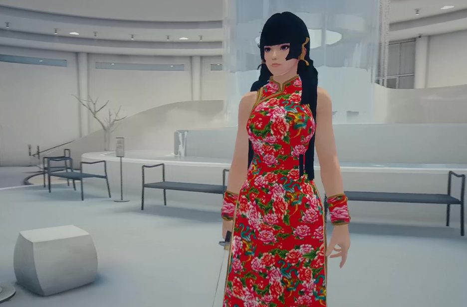 《師父》女性外觀性感女天狗艷麗旗袍MOD