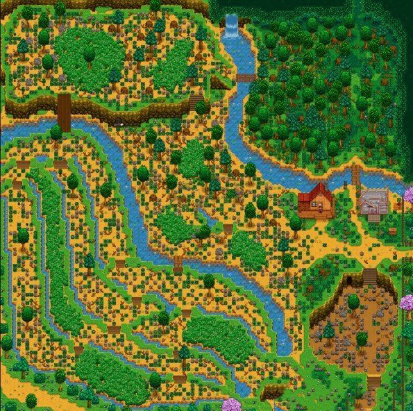 《星露谷物語》高級梯田農場MOD