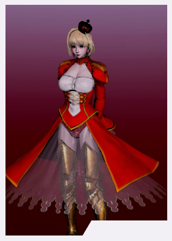 《AI少女》金發紅裙誘人身材FGO尼祿MOD