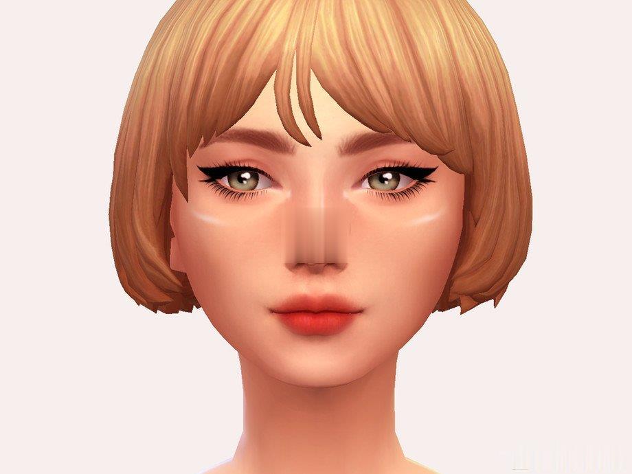 《模擬人生4》臉部簡潔熒光腮紅MOD