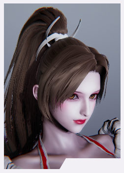 《AI少女》高馬尾艷麗美女MOD