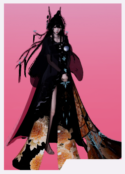 《AI少女》黑色長發(fā)古風長裙小姐姐MOD