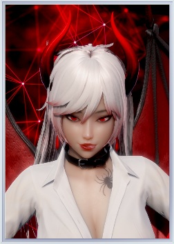 《ROOM Girl》白襯衣紋身魅魔MOD