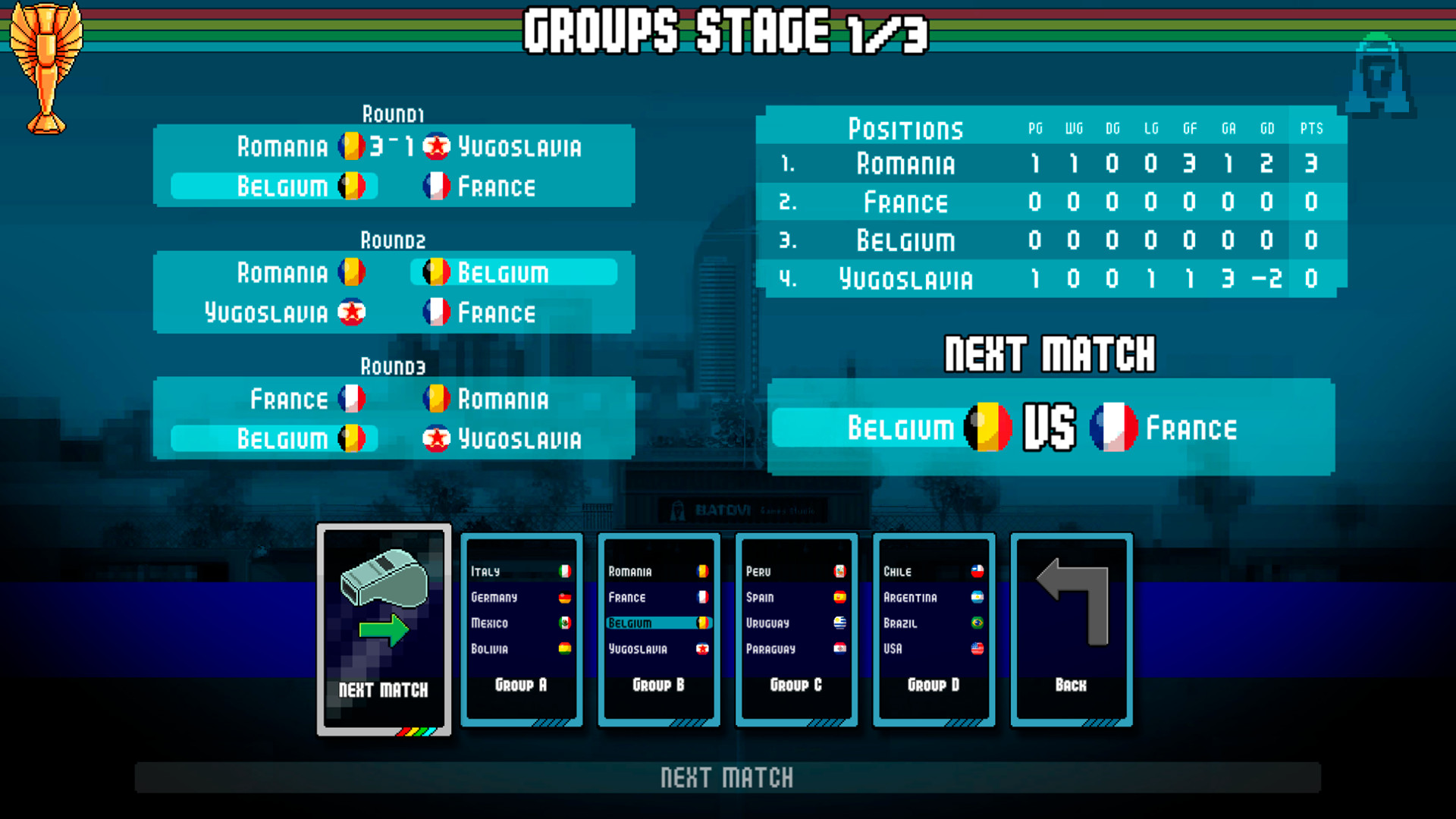 像素世界杯足球賽：終極版