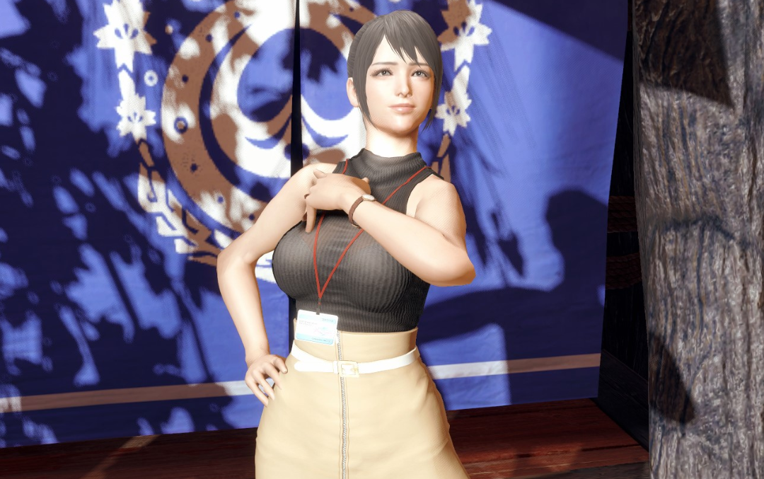 《怪物獵人崛起：曙光》性感日式女性上班族服裝MOD