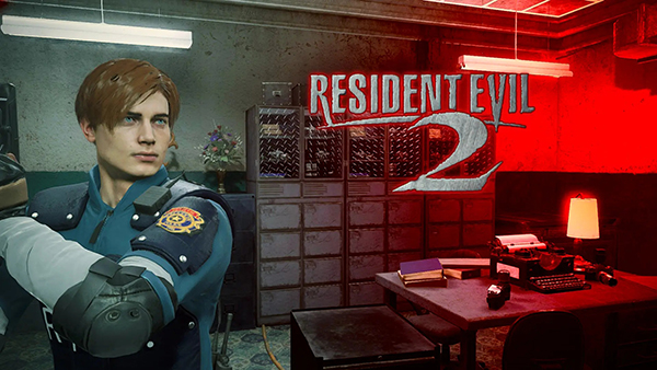 《生化危機2：重制版》里昂1998經典紋理MOD