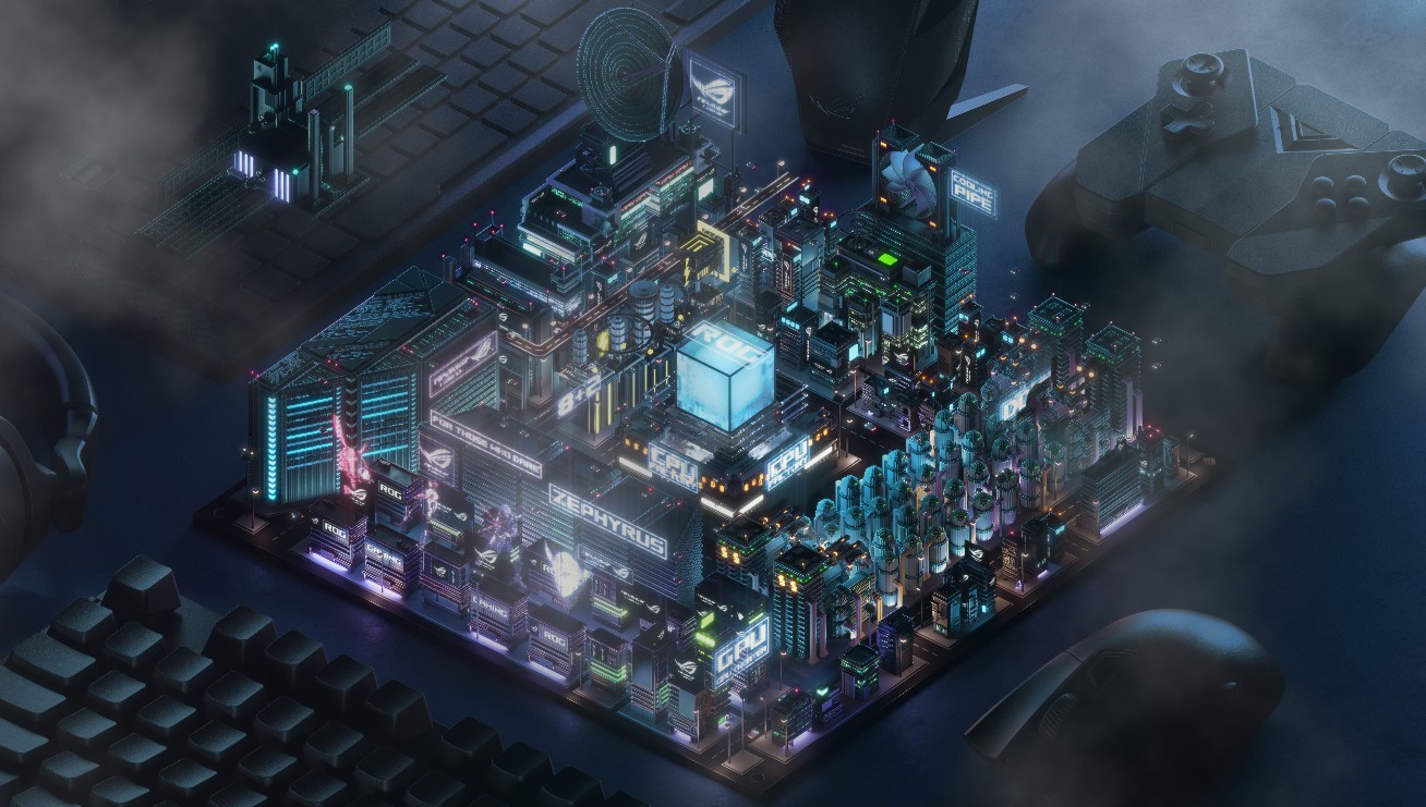 《Wallpaper Engine》ROG世界動態壁紙