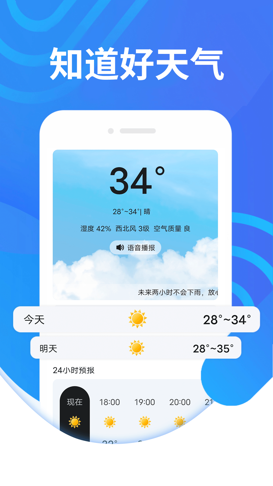 知道好天氣