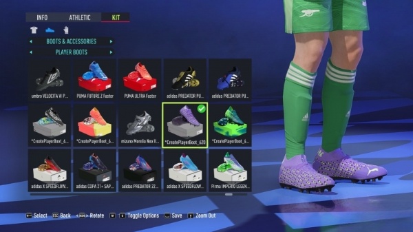 《FIFA 22》Artisan球鞋補(bǔ)丁包[支持TU15]