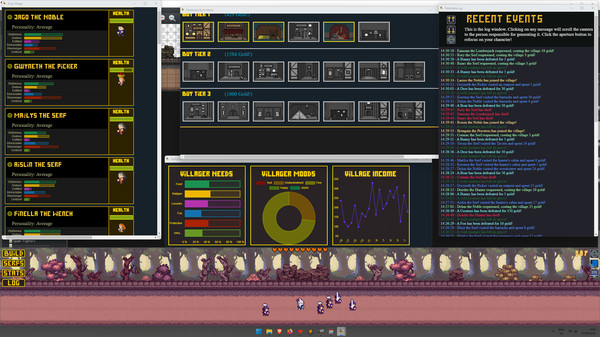 Desktopia：桌面村莊模擬器
