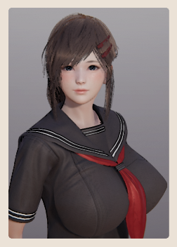 《AI少女》黑衣水手服美少女MOD