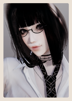 《AI少女》網紅瓜子臉黑發美少女MOD