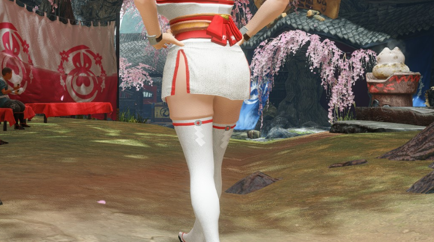 《怪物獵人崛起：曙光》更加性感女性碎花浴衣MOD
