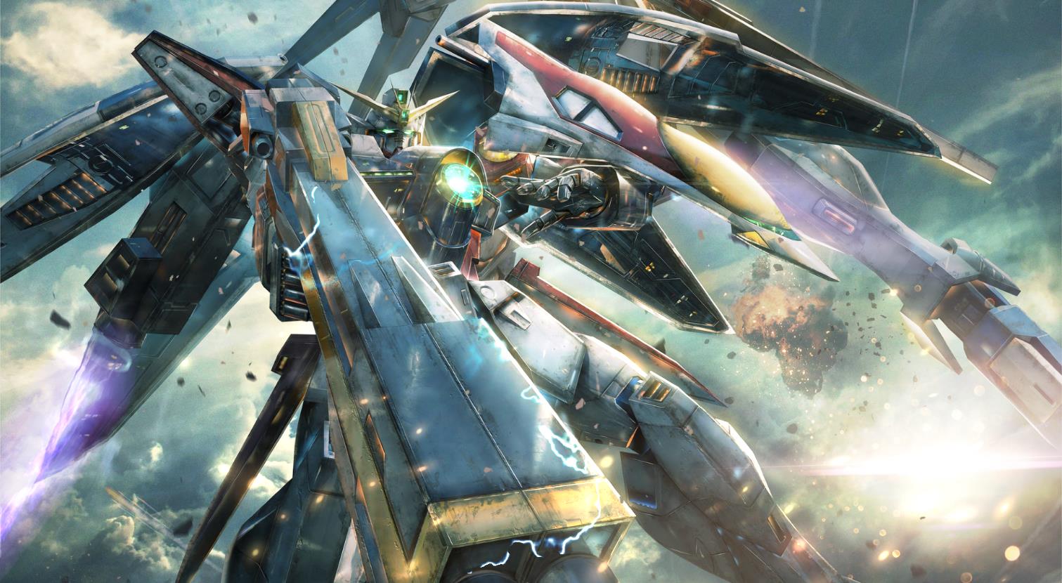 《Wallpaper Engine》飛翼高達特效動態壁紙