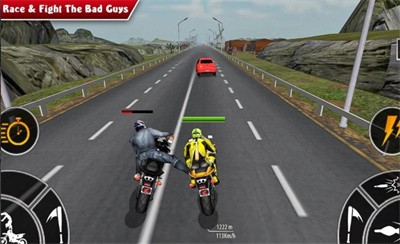 摩托車攻擊賽3d