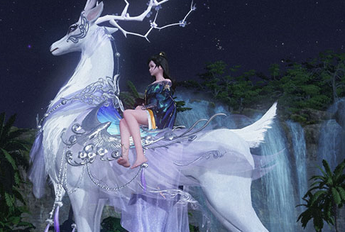 《天涯明月刀》手游一鹿平安系列坐騎圖鑒