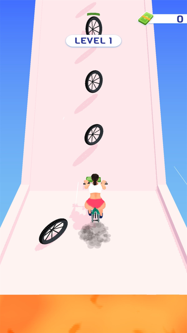 小姐姐騎單車