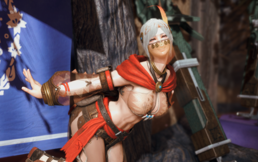 《怪物獵人崛起：曙光》EBB性感慘爪龍?zhí)籽bMOD