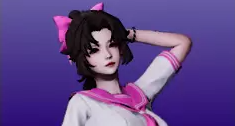 《AI少女》粉色水手服王者榮耀女英雄云纓MOD