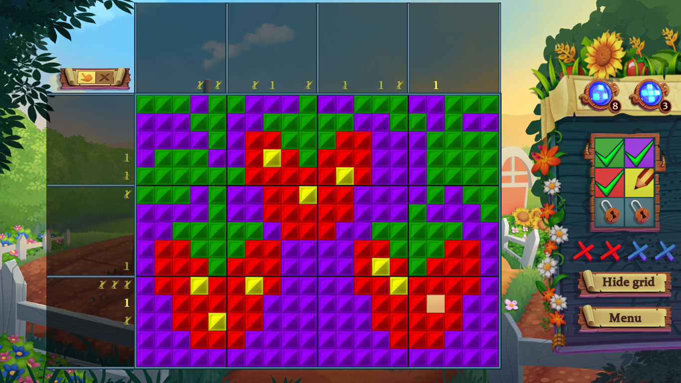 冒險馬賽克：奶奶的農場破解版