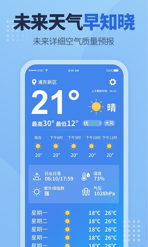 老人天氣預報