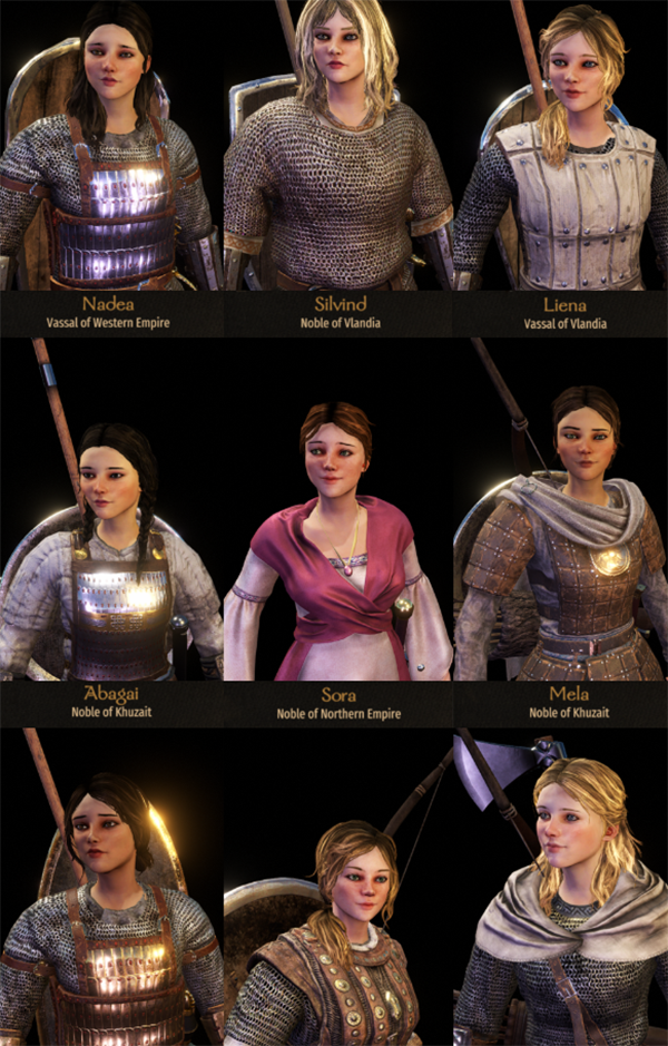 《騎馬與砍殺2》卡拉迪亞老婆們MOD[支持v1.1.4]
