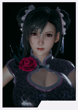 《AI少女》最終幻想7重制版蒂法性感包子頭旗袍MOD