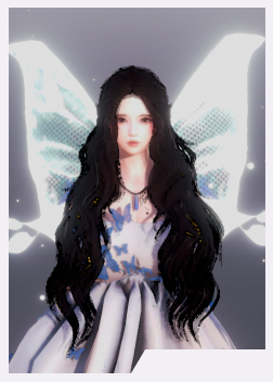 《AI少女》精靈翅膀白色連衣裙美少女MOD