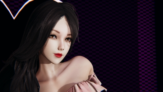 《AI少女》粉色連衣裙清純妹妹MOD