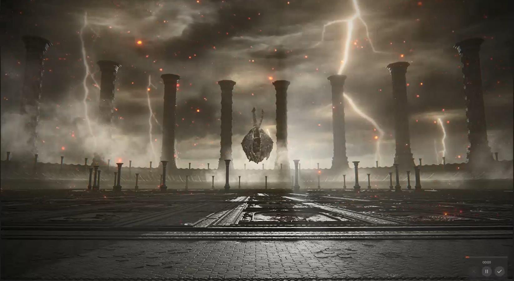 《Wallpaper Engine》艾爾登法環萬龍之王BOSS場地動態壁紙