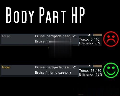 《邊緣世界》身體部位HPv1.2MOD
