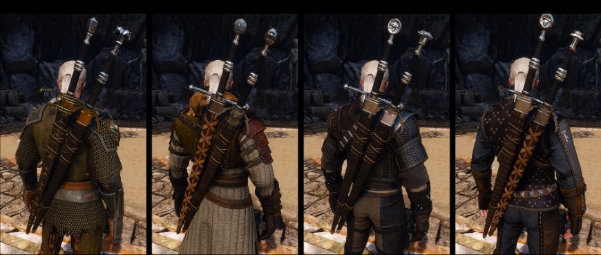 《巫師3次世代版》劍鞘替換MOD