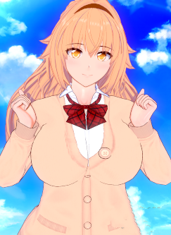 《戀活Sunshine》橙發(fā)秋季制服元?dú)獯蠼憬鉓OD