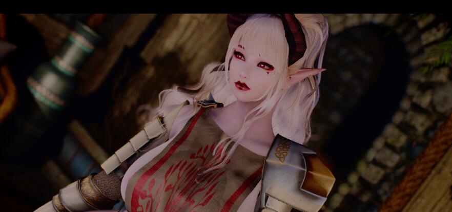 《上古卷軸5：天際重制版》Melodic的比基尼盔甲MOD[CBBE 3BA身形]