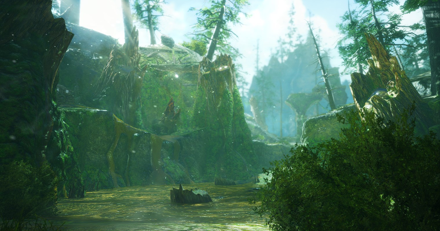 《Wallpaper Engine》怪物獵人崛起森林場景動態壁紙