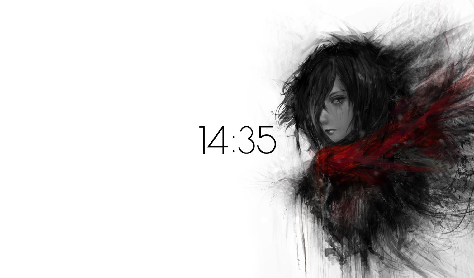 《Wallpaper Engine》進擊的巨人三笠同人繪圖記時動態(tài)壁紙