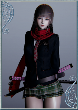 《AI少女》校服短裙影武者MOD