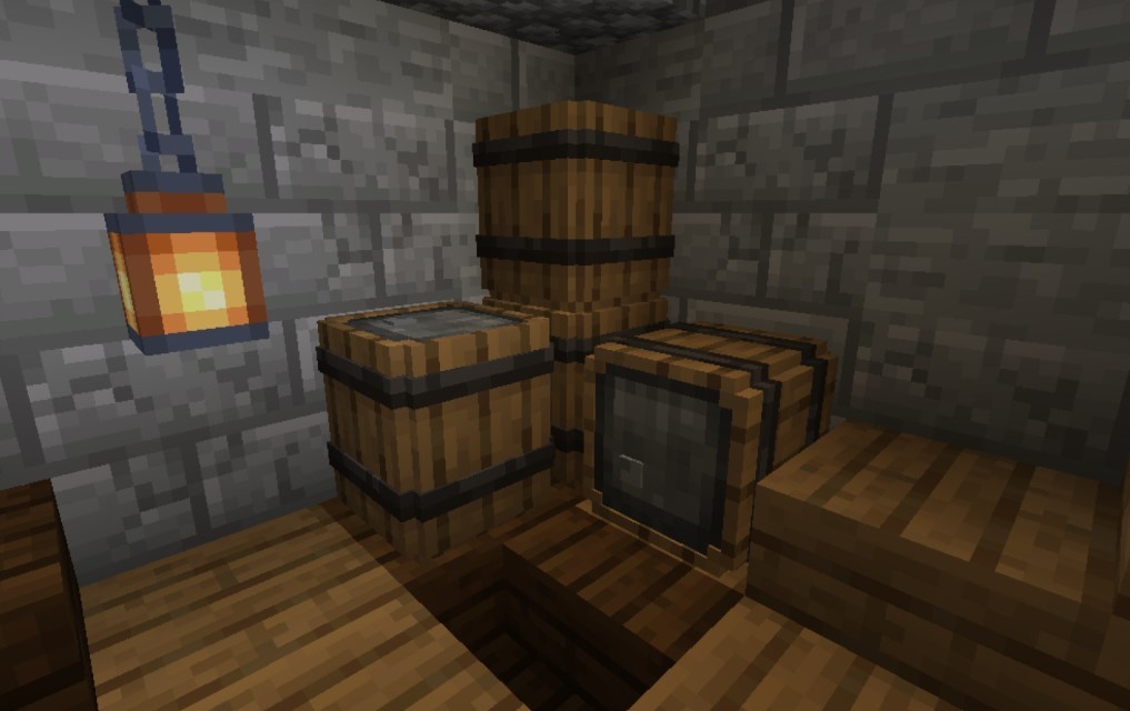 《我的世界》1.16.5新的儲物桶MOD