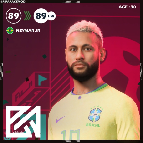 《FIFA 23》內(nèi)馬爾新發(fā)型臉型補丁