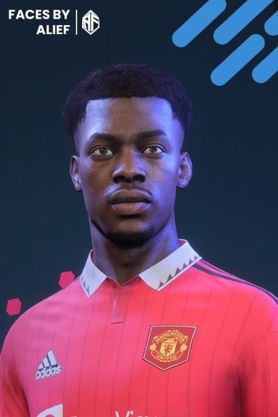 《FIFA 23》安東尼·埃蘭加臉型補丁