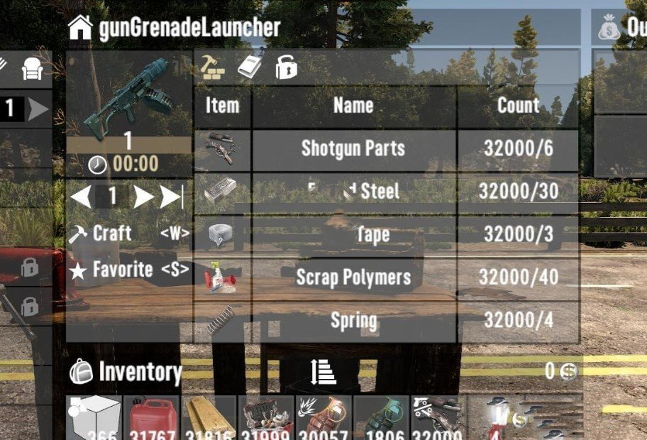 《七日殺》榴彈發射器MOD