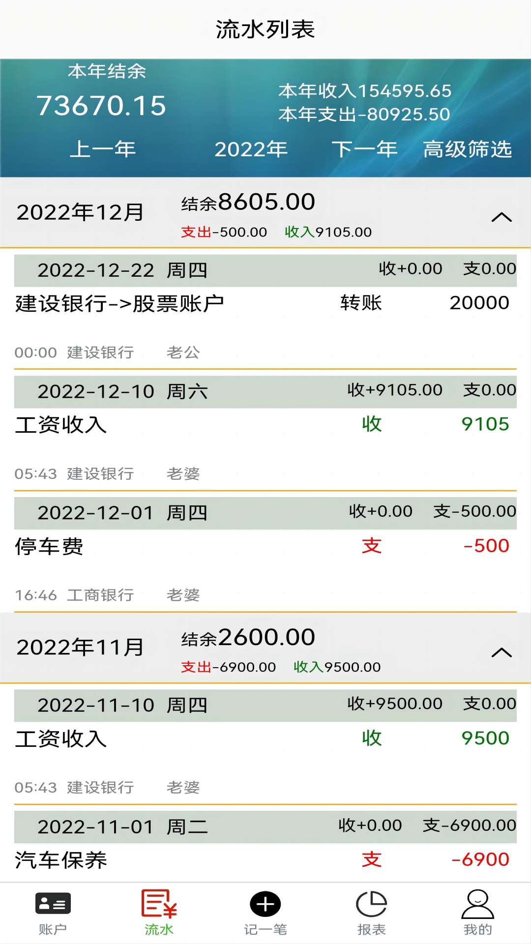 發(fā)發(fā)記賬