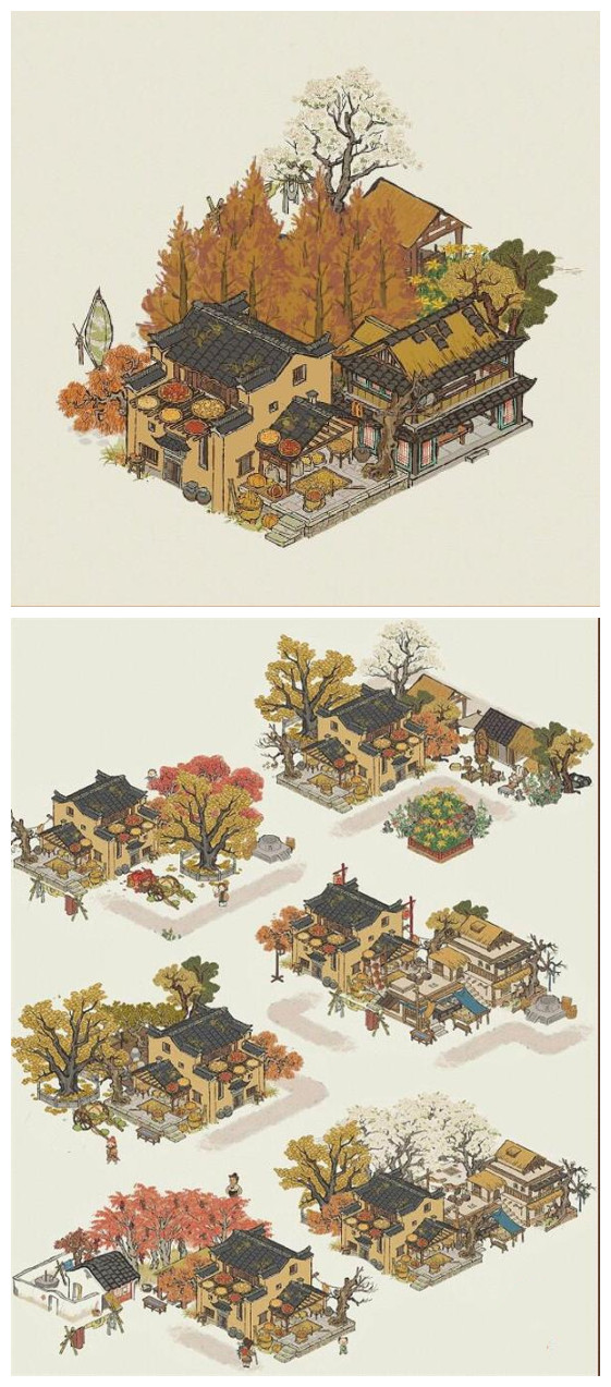 《江南百景圖》豐收之家布局分享