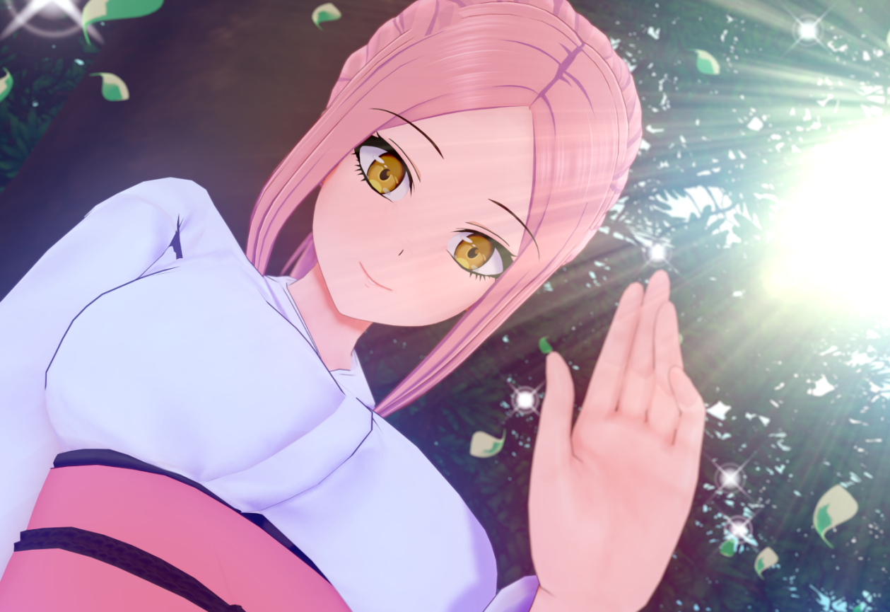 《戀活Sunshine》粉毛活力制服美少女MOD