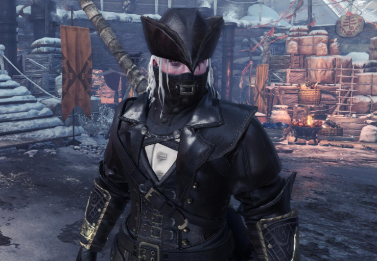《怪物獵人世界：冰原》血源詛咒男性獵人套裝v1.2MOD