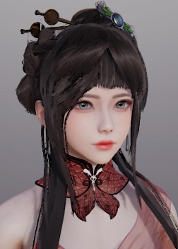 《AI少女》古裝扮相甜美可人的少女MOD