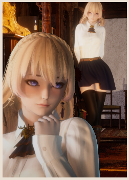 《AI少女》清純金發大小姐MOD