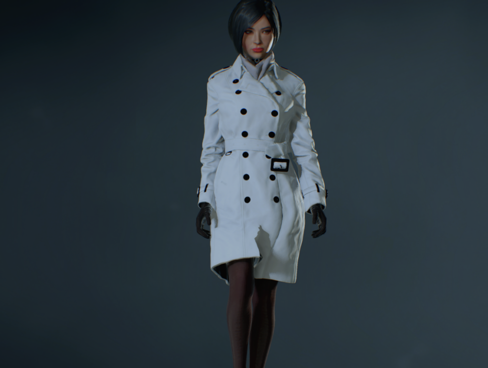 《生化危機2：重制版》艾達蛇蝎美人秋季白外套MOD[僅支持舊版本]