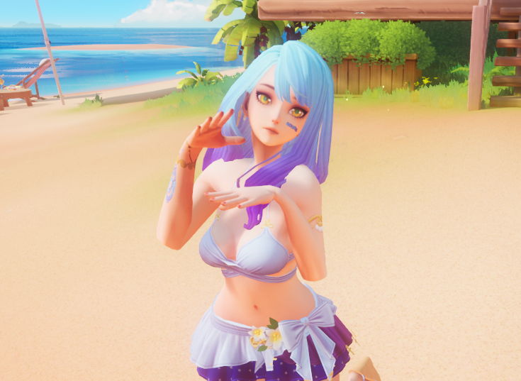 《魔鏡2》OverHit網(wǎng)游美少女MOD