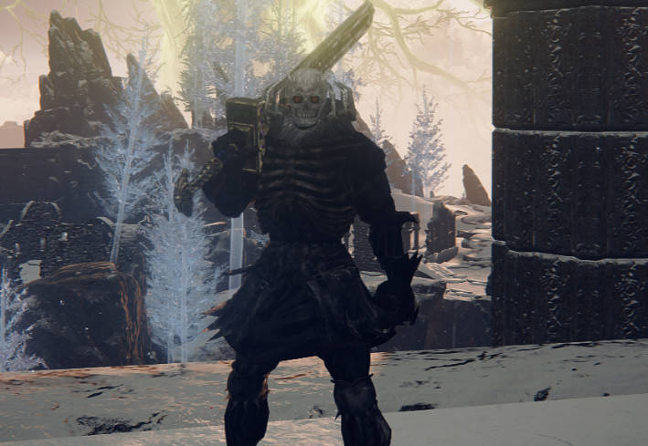 《艾爾登法環》劍風傳奇骷髏騎士套裝MOD
